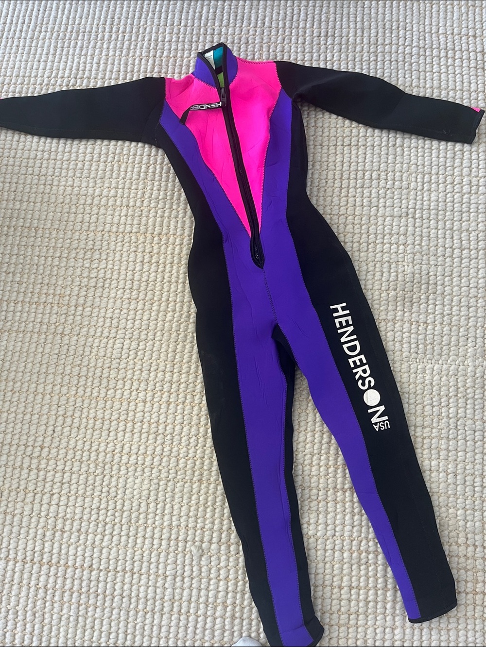 Henderson women’s Full-Body Wetsuit in Pink and Purple